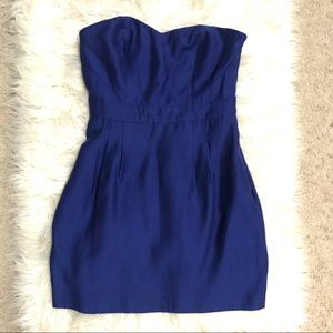 Cooperative blue mini dress